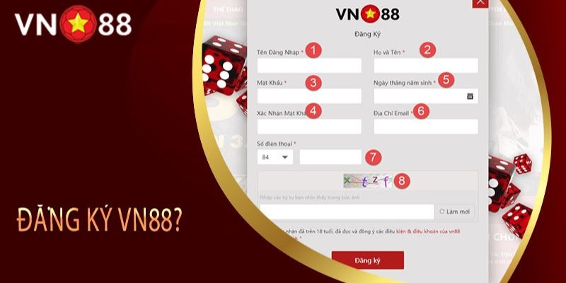 VN88 đăng ký