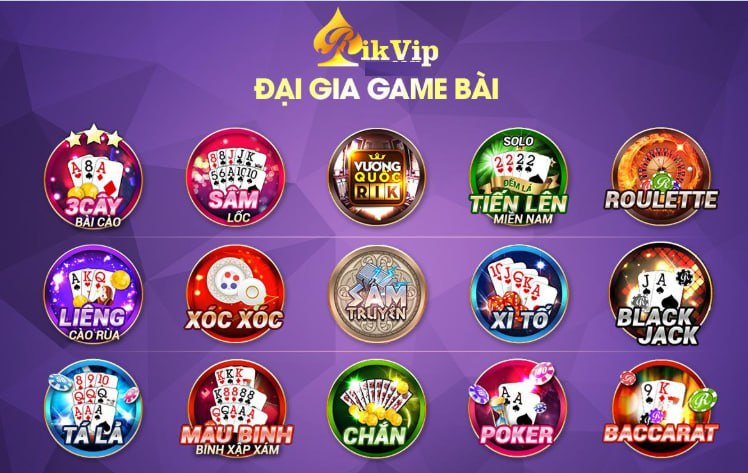 Lý do nên chơi game bài tại rikvip